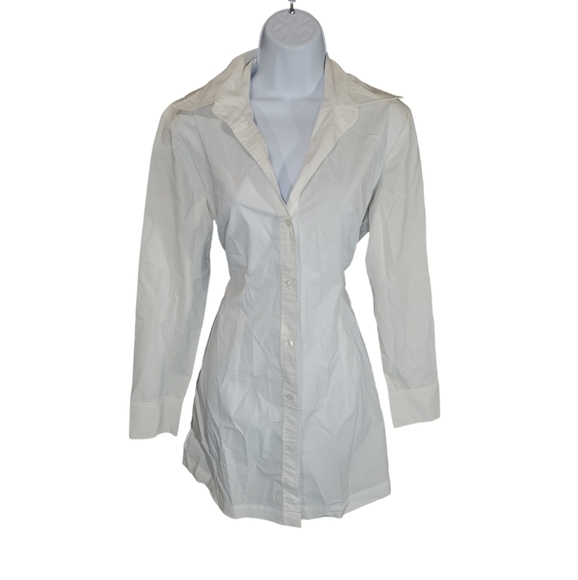 New York & Company Tops - NY&CO Long Button Down Top